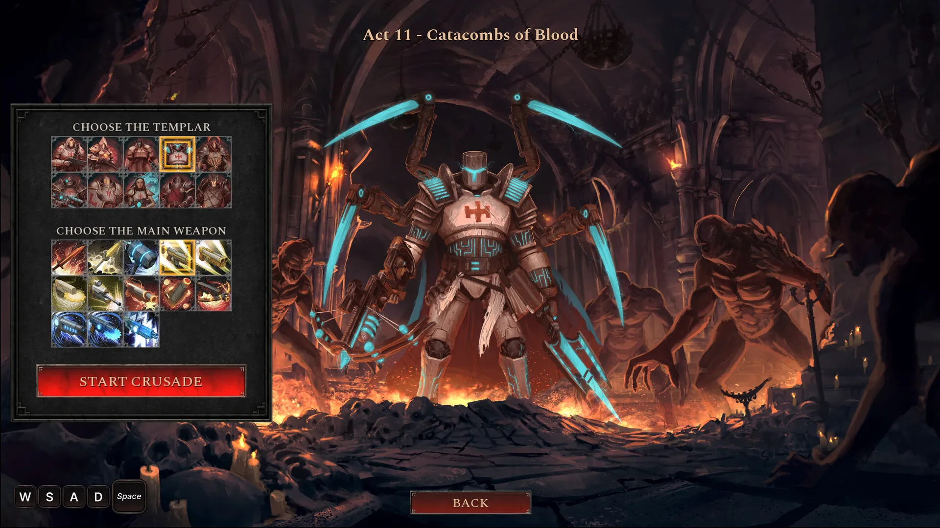 Arms of God guide screenshot — Act 2 The Sunken Quarter